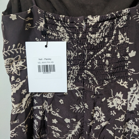 Black and White Floral Dress - Picture 3 of 4